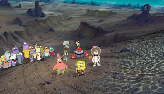 SpongeBob se svými přáteli se musí vypravit mimo oceán.